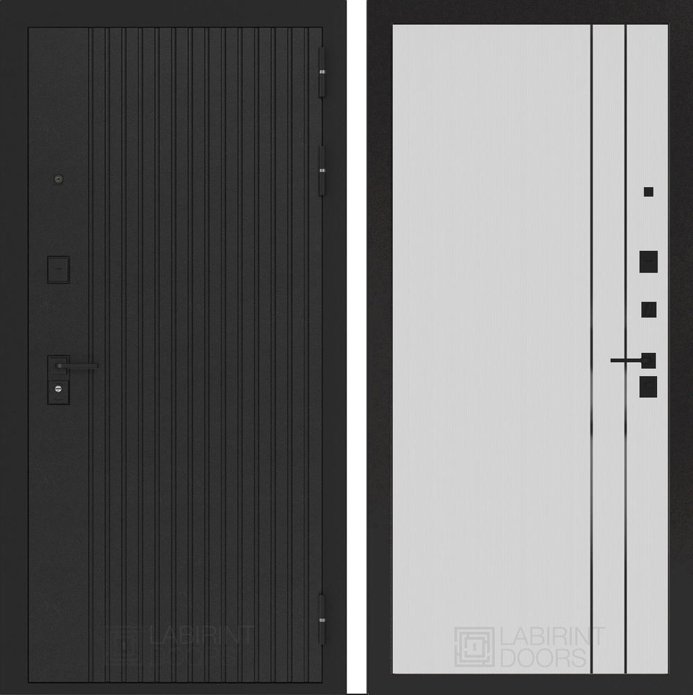 Бункер 06-10 белый рельеф софт с молдингом