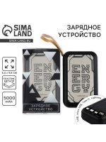 Зарядное устройство Energy, 5000мА, мод. PB-04, 10.4×6.4 см