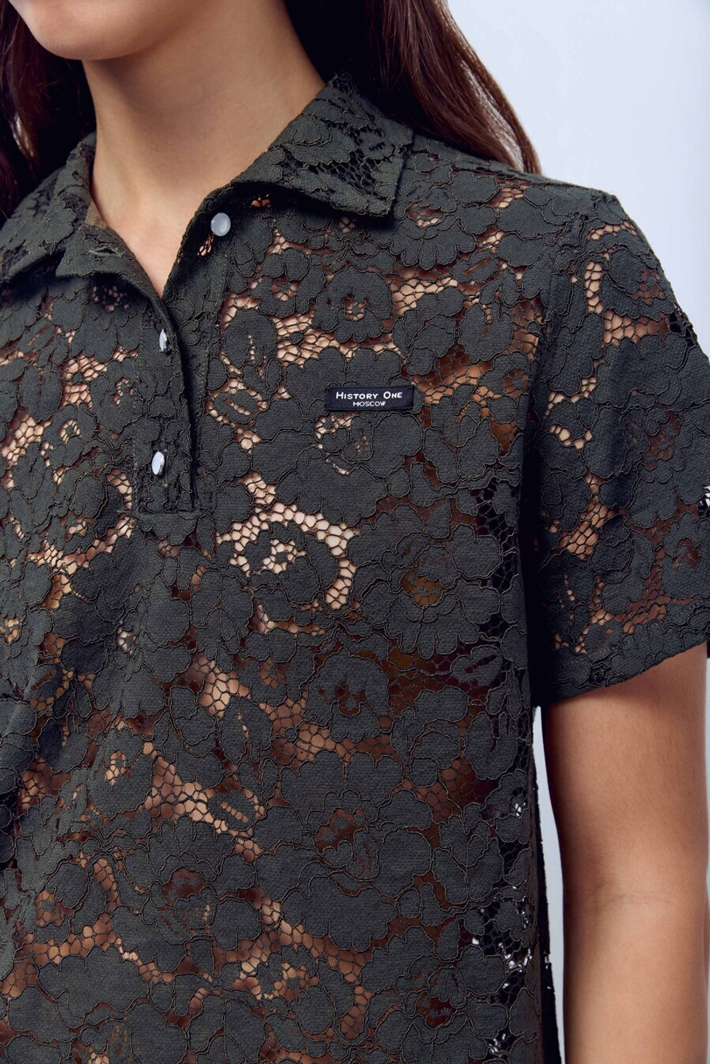 Поло из кружева