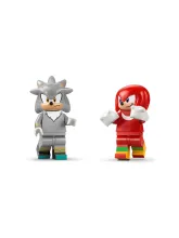 Конструктор Sonic the Hedgehog 77118 Сильвер против Наклза