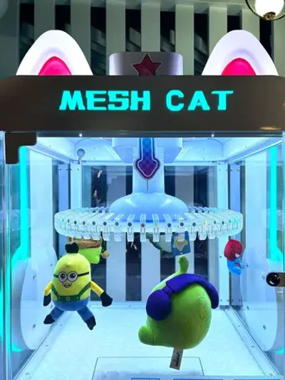 Призовой автомат прищепка «Mesh cat»