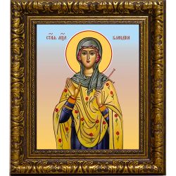 Бландина Лионская святая мученица. Икона на холсте.