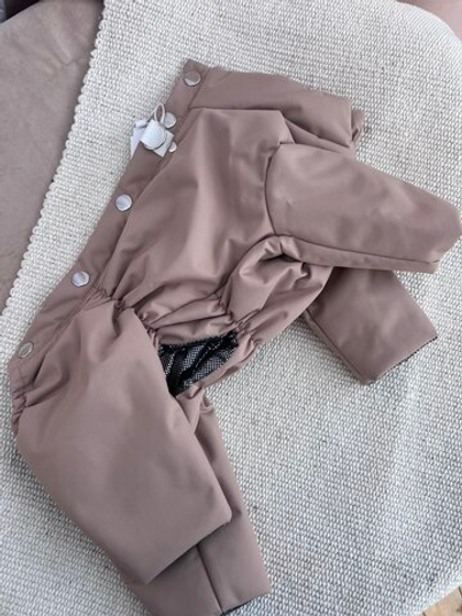 Демисезонный комбинезон для собак с длинными лапами (мальчик)