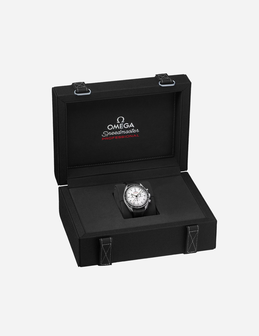 Наручные часы Omega Speedmaster Moonwatch Professinal Rubber Band "White"