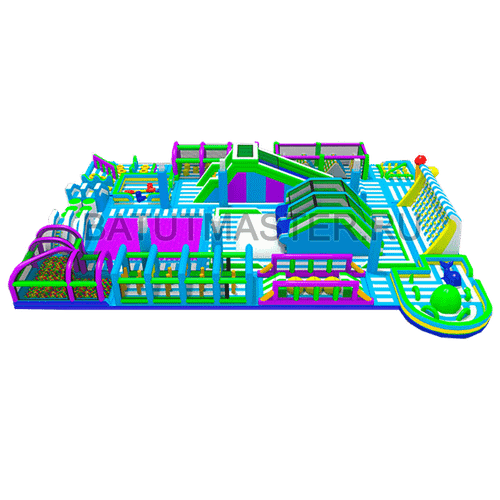 Надувной парк "Остров мечты"
