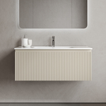 Тумба подвесная Sancos Snob R 1.0 с одним ящиком 995х445х406, Beige Soft, SNR1.0100CE