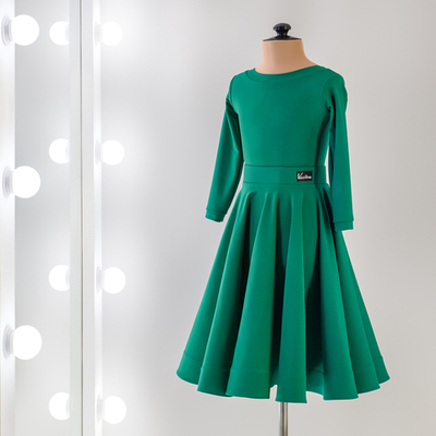 Standart 2-01-11-B | Рейтинговое платье для спортивных бальных танцев | Vasileva Dance