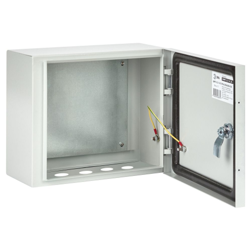 Корпус металлический ЭРА ЩМП-2.3.1 (250х300х150) IP54 У2 серый | Корпуса металлические с монтажной панелью