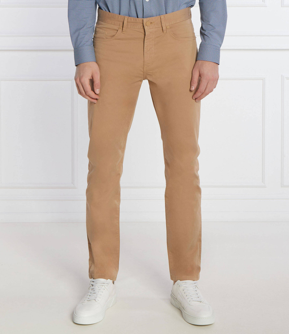 Брюки Delaware3-1-20 BOSS BLACK - светло-коричневый(50505445)