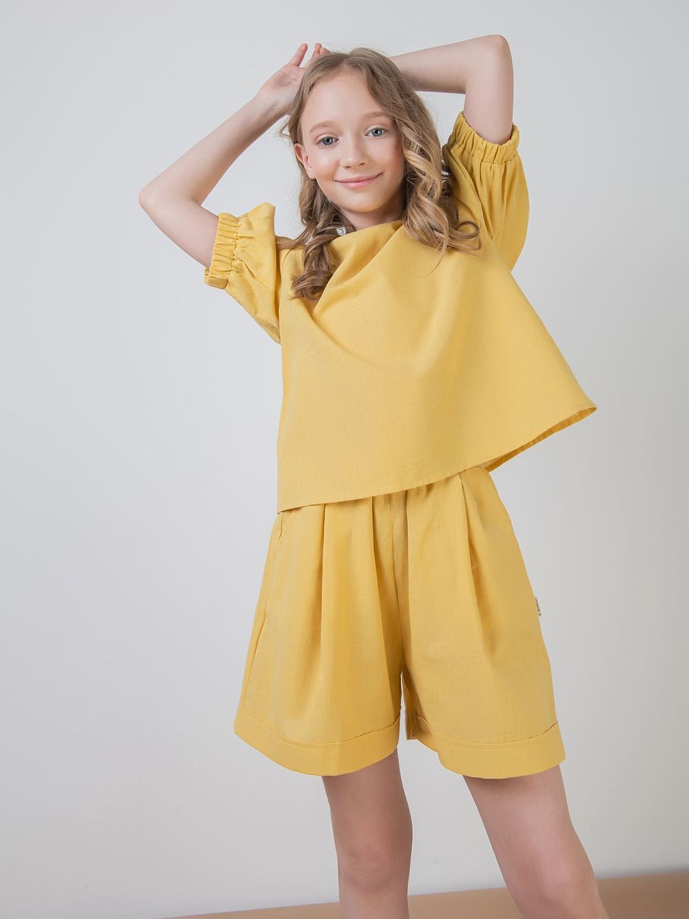 Топ хлопковый "Мёд" 7+