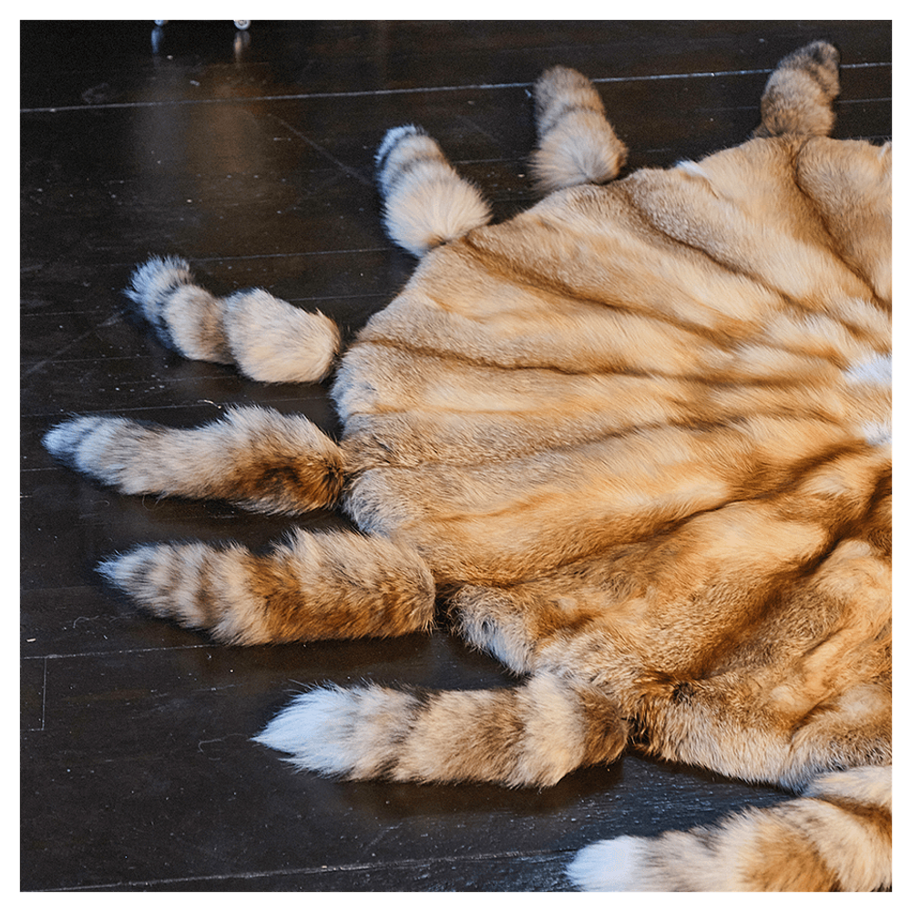 Меховой ковер «Очарование Осени»