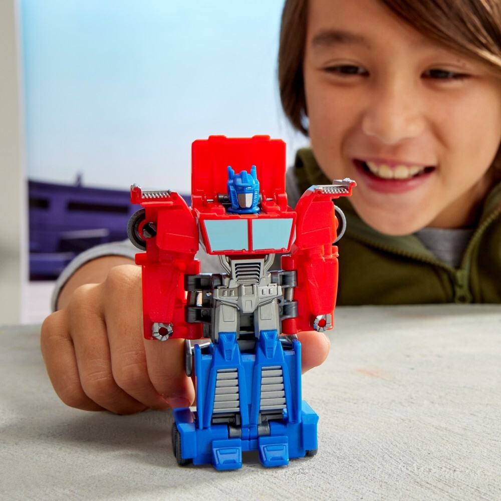 Hasbro Transformers Earth Spark - OPTIMUS PRIME 1-step smash figure G0994