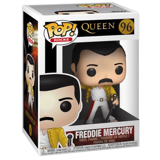 Фигурка Funko POP! Rocks Queen Freddy Mercury Wembley 1986 (96) 33732 / Фигурка Фредди Меркьюри