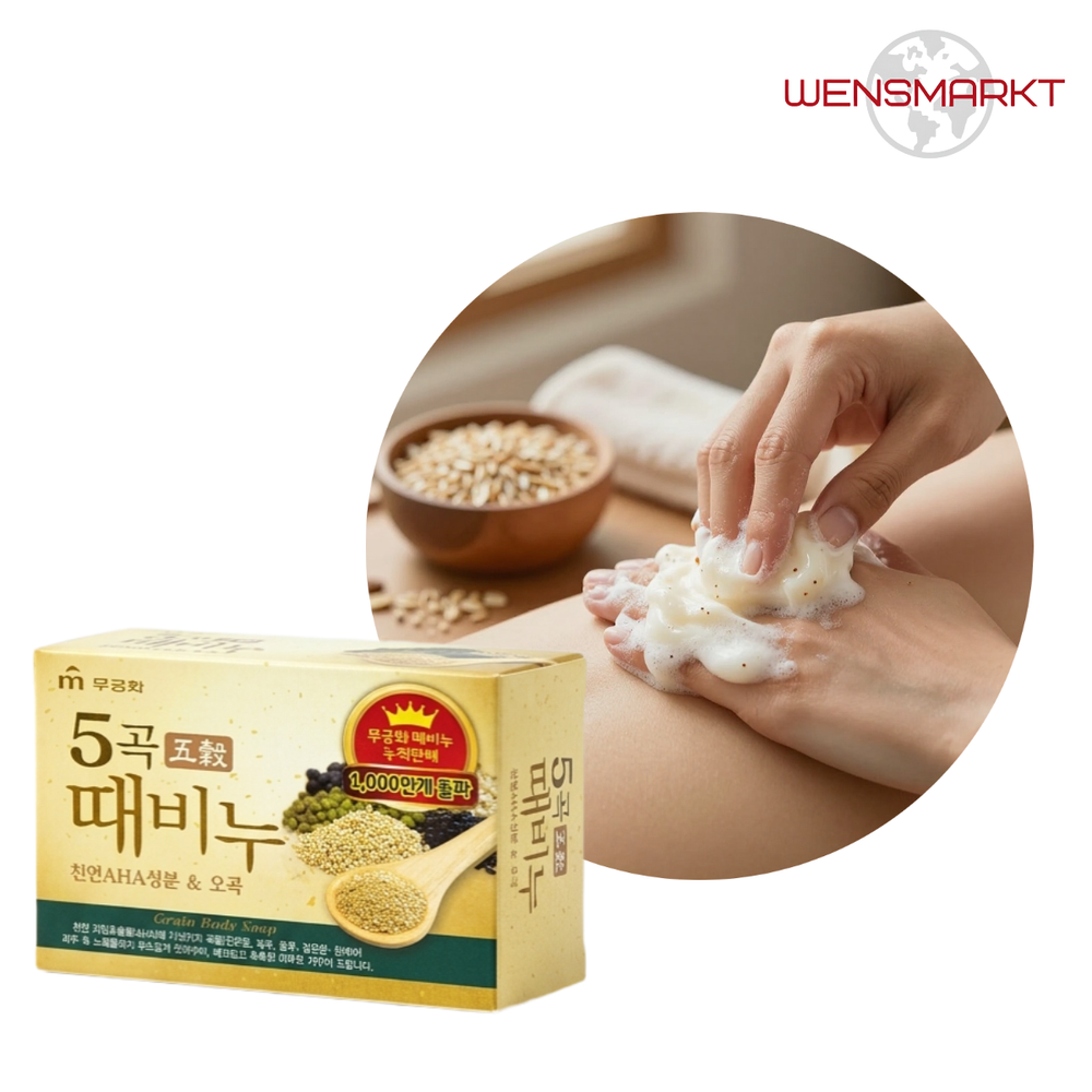 Мыло-скраб Mukunghwa Five Grains (5 злаков), 100 г