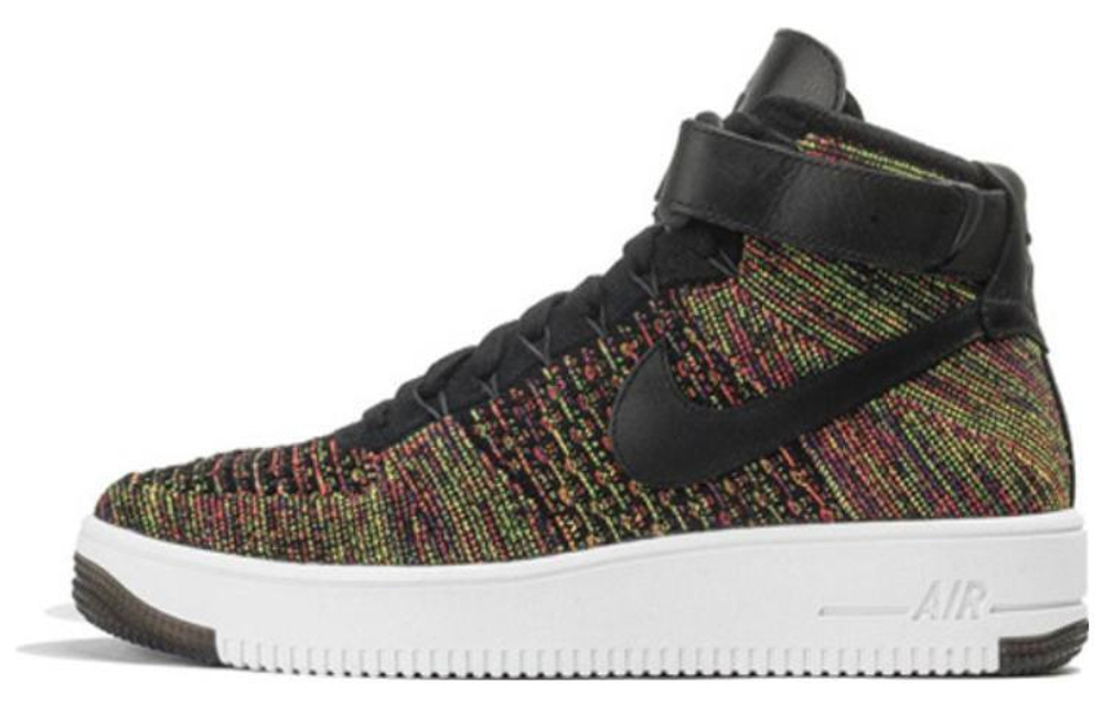 Кроссовки Nike Air Force 1 Flyknit Multi-Color Black