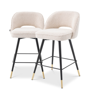 Полубарный стул (сет из 2х)  Counter Stool Cliff set of 2 арт.114649
