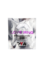 Толстое эрекционное кольцо с вибрацией (Цвет: прозрачный)