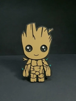 3D Картина по номерам Грут, Marvel, набор для творчества