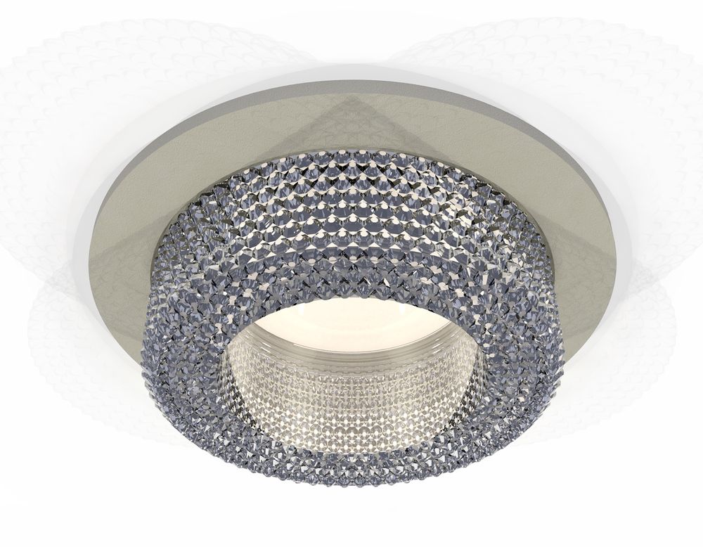 Ambrella Комплект встраиваемого светильника с композитным хрусталем Techno XC7623020