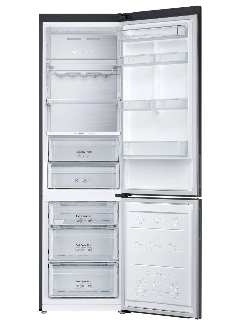 Холодильник двухкамерный Samsung RB37A5211B1/WT