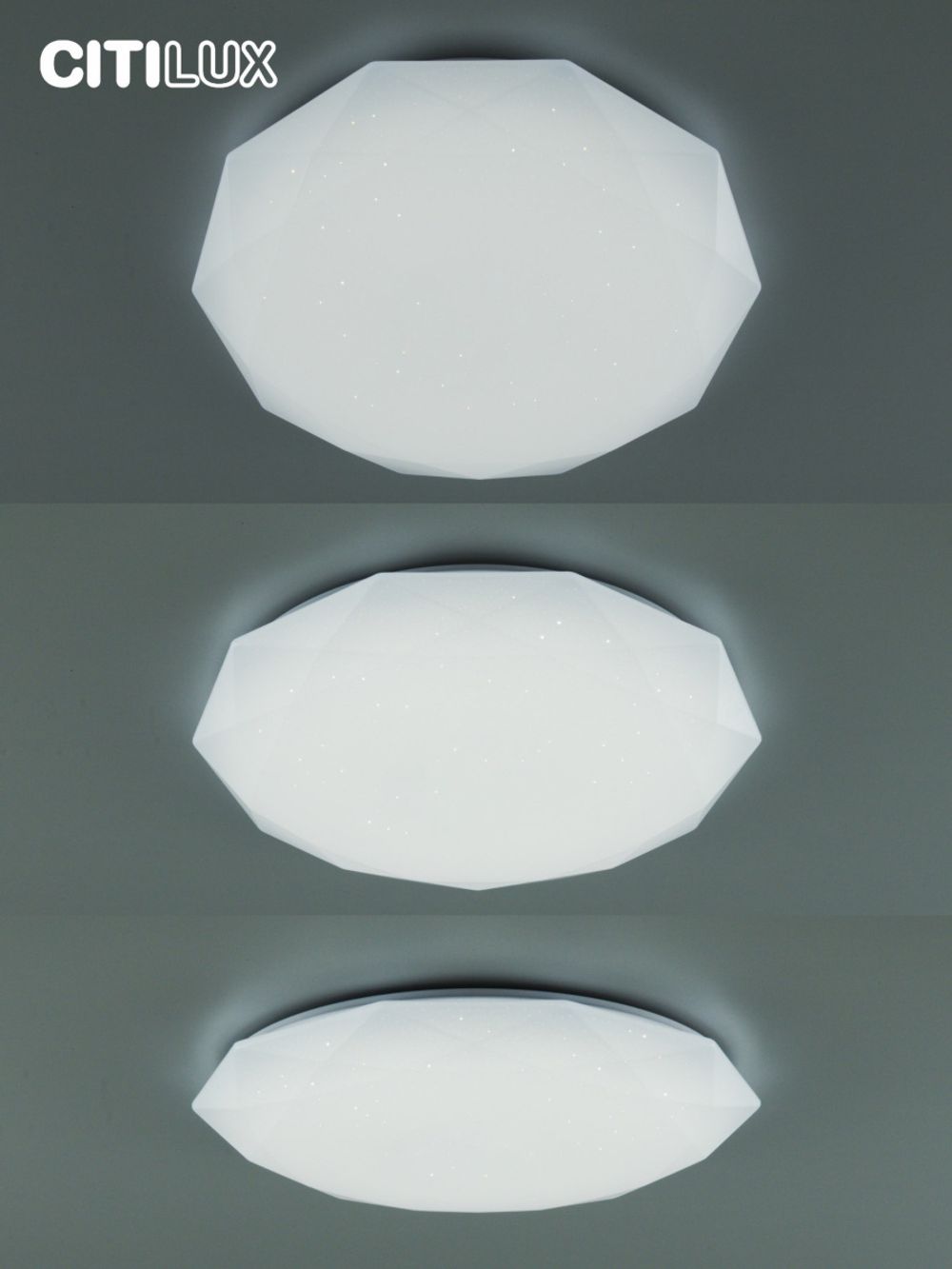 Citilux Астрон CL733680G RGB Люстра светодиодная с пультом