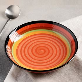 Тарелка суповая Индия, 20х3 см