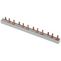 Шина соединительная ЭРА NO-224-618 PIN штырь 3Р 63А 22 см 12 модулей