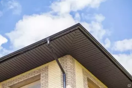 Софит с центральной перфорацией  DOCKE STANDART Шоколад 3000*305мм