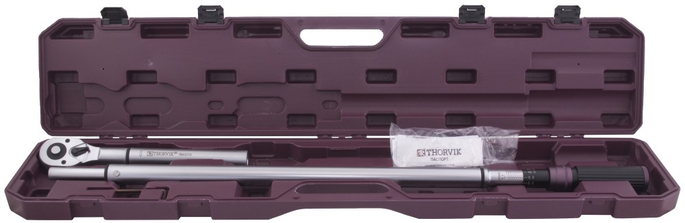 Ключ динамометрический 3/4"DR, 200—1000 Н·м Thorvik TWA4210