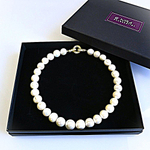 Ожерелье из 30 барочных жемчужин