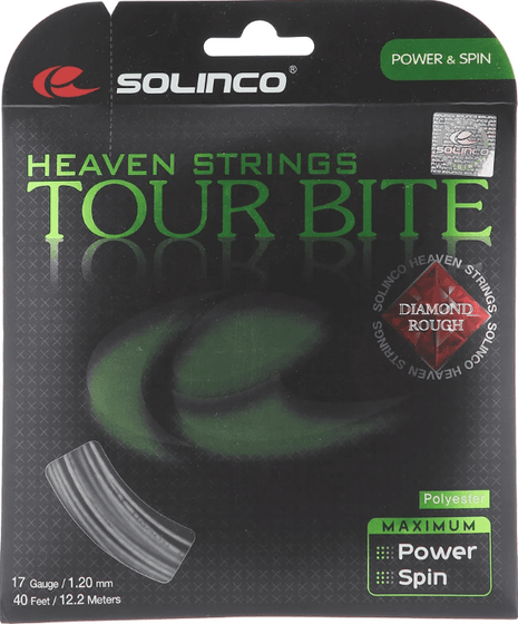 Теннисная струна Solinco Tour Bite Diamond Rough - 1.20 Set (12,2 м)