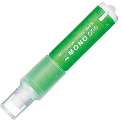 Ластик-ручка Tombow Mono One (зеленый)