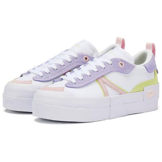 Lacoste Crocodile 'White Purple'