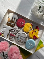 Имбирные пряники подарок на Пасху