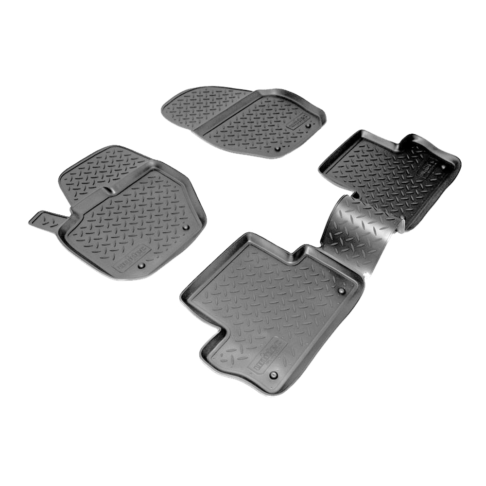 Ковры в салон Norplast/Unidec для Volvo XC60 (2008-)Полиуретан,Черный, арт.NPL-Po-96-01