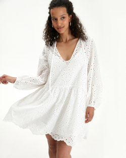 Свободное платье из итальянского шитья