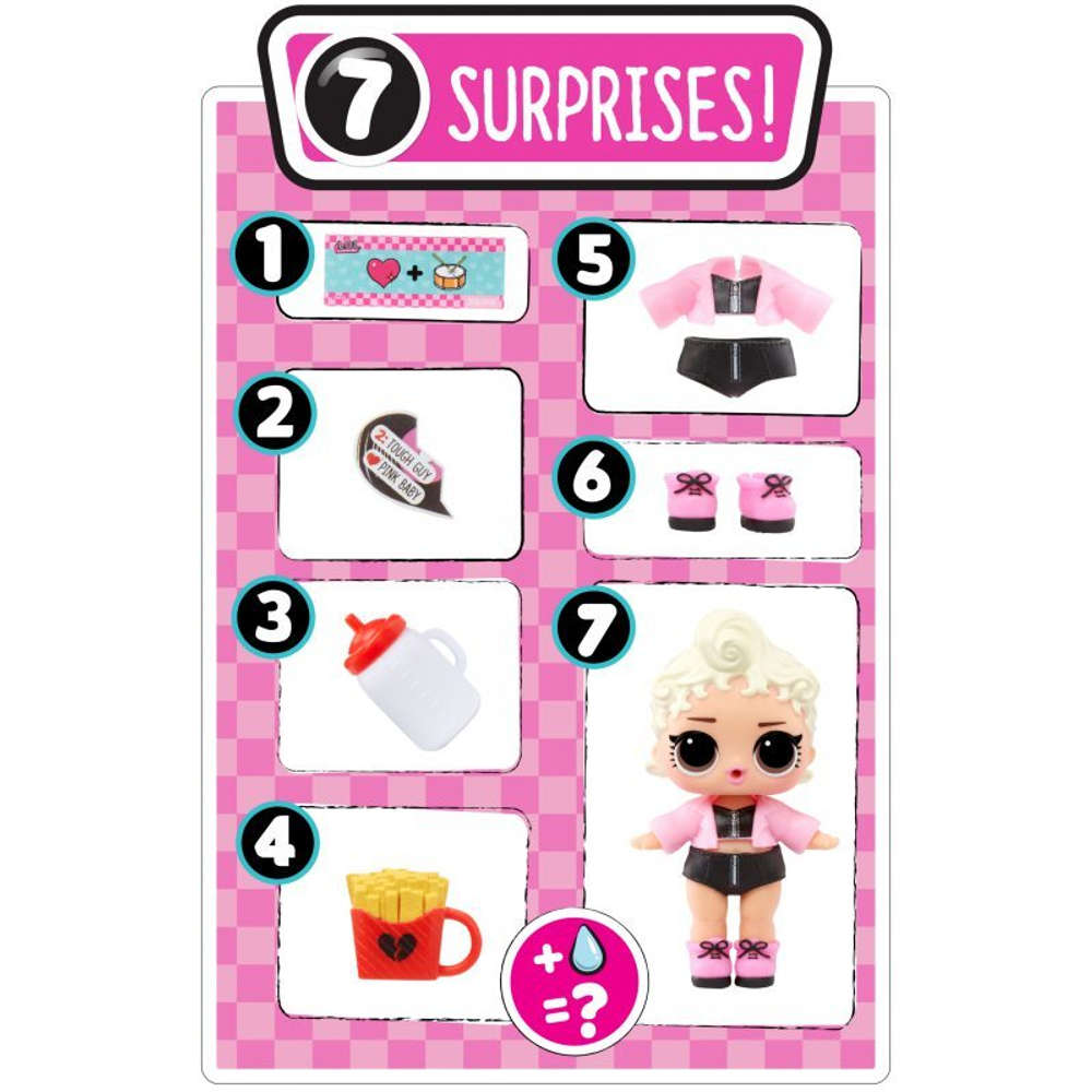LOL SURPRISE - Кукла LOL Valentine&#39;s Supreme Pink Girl BFF Sweetheart Series 2 579502