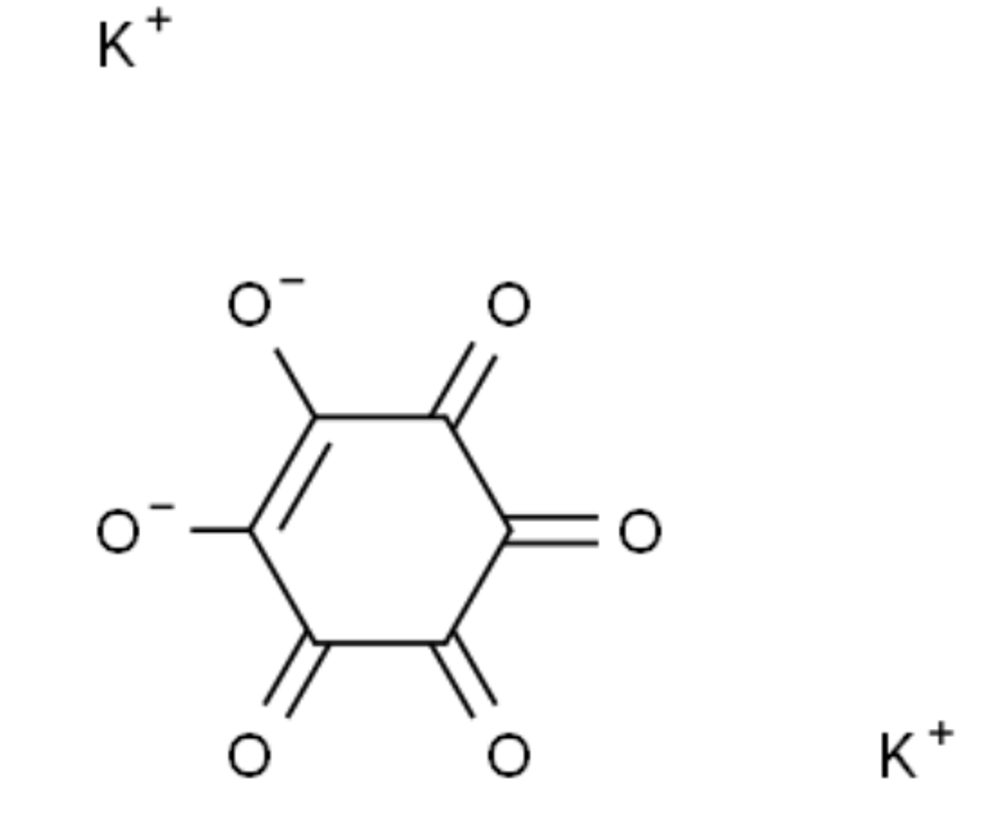 Родизонат калия - формула