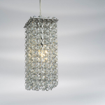 795424 Подвес CRISTALLO 1х40W G9 ХРОМ