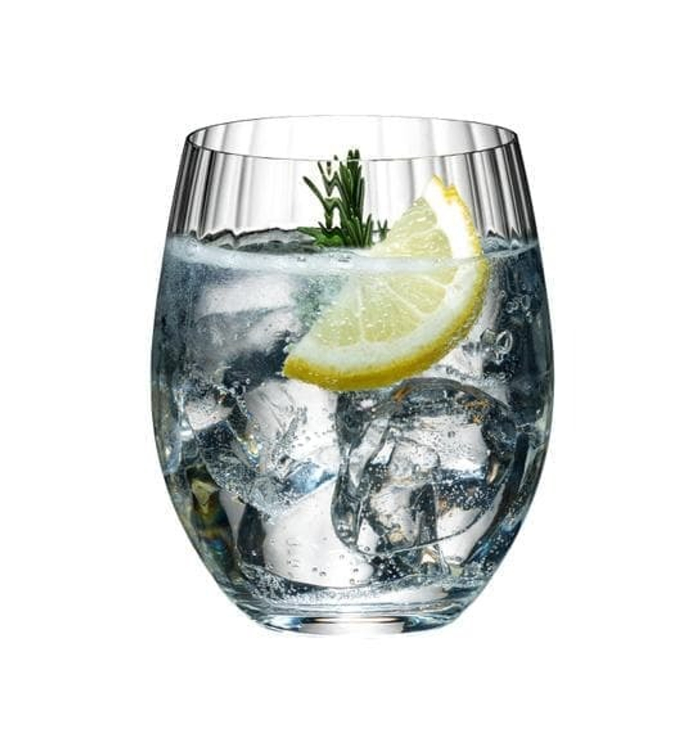 Набор из 12-ти хрустальных бокалов для виски Tumbler Collection O Longdrink 344 мл Riedel