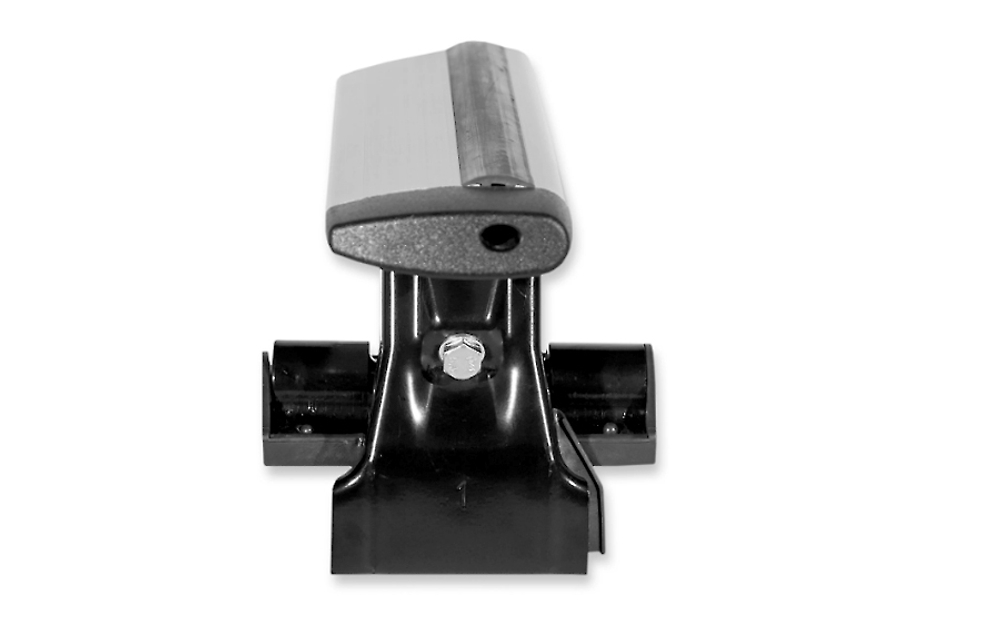 Багажник на гладкую крышу со штатными местами, 125 см, крыло