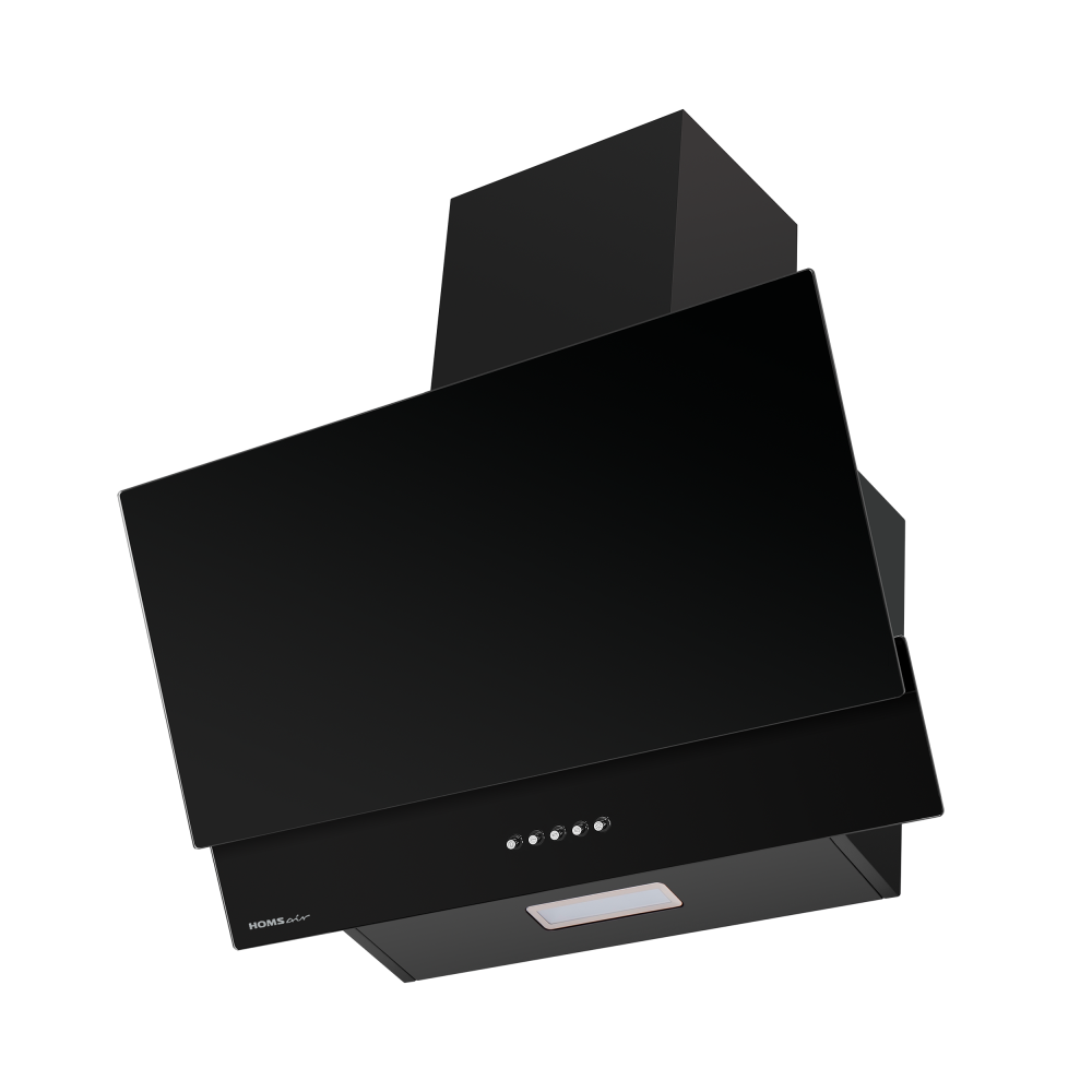 Кухонная вытяжка HOMSair SATURN PUSH 50 черный фото 