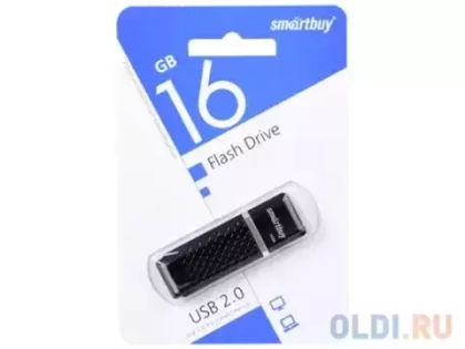 16GB USB Smartbuy Quartz series Black