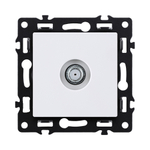 Розетка TV, белый Kollinger Asthetik AS-020WH