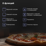 Электрический духовой шкаф Zigmund & Shtain E 176 S