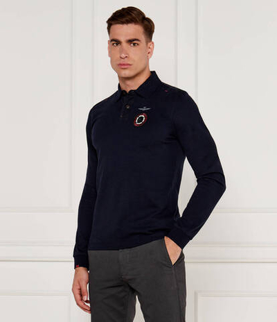 Поло Aeronautica Militare - темно-синий(PO1810J564)