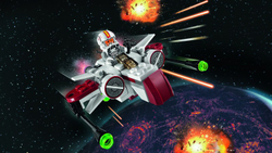 LEGO Star Wars: Звёздный истребитель ARC-170 75072 — ARC-170 Starfighter microfighter — Лего Звездные войны Стар Ворз