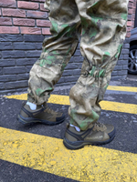Тактический костюм горка с наколенниками и налокотниками мох