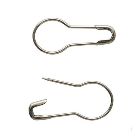 AC006 Булавки для этикеток в футляре, 100шт,серебро Hobby Pro