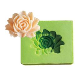 Форма кондитерская "Роза" 6*5 см (4*2,5 см) силикон P.L.